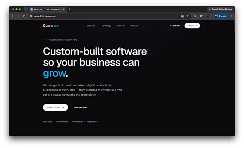 Cover image for Corporate Website for Software Engineering