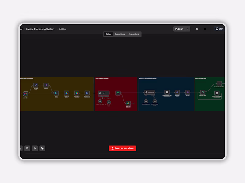 Cover image for Invoice Processing Automation System for Businesses