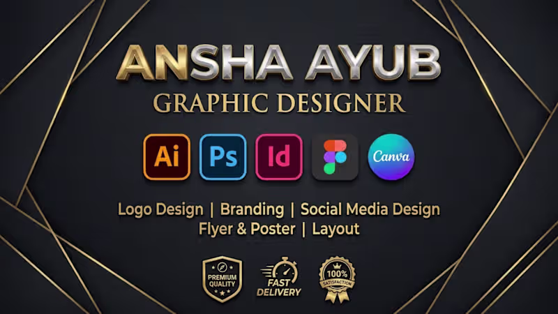 Cover image for Professional Brand Identity & Graphic Design Services
