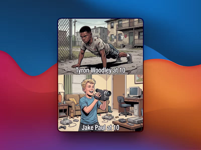 Cover image for Made a collab with Tyron Woodley! For context, he's a 5x UFC...