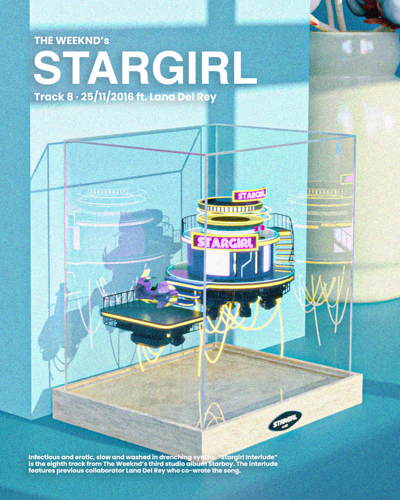 Cover image for Flying Diner Miniature "STARGIRL"