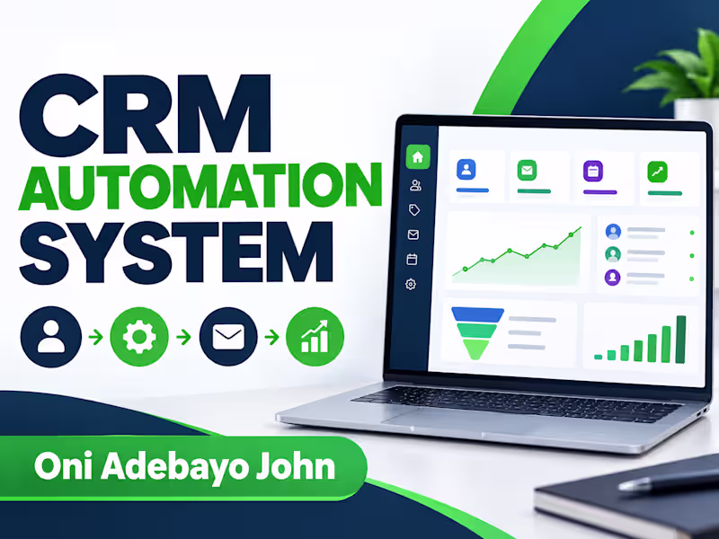 Cover image for Get professional CRM setup, lead management and marketing