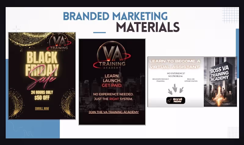 Cover image for Branded Marketing Templates for Course