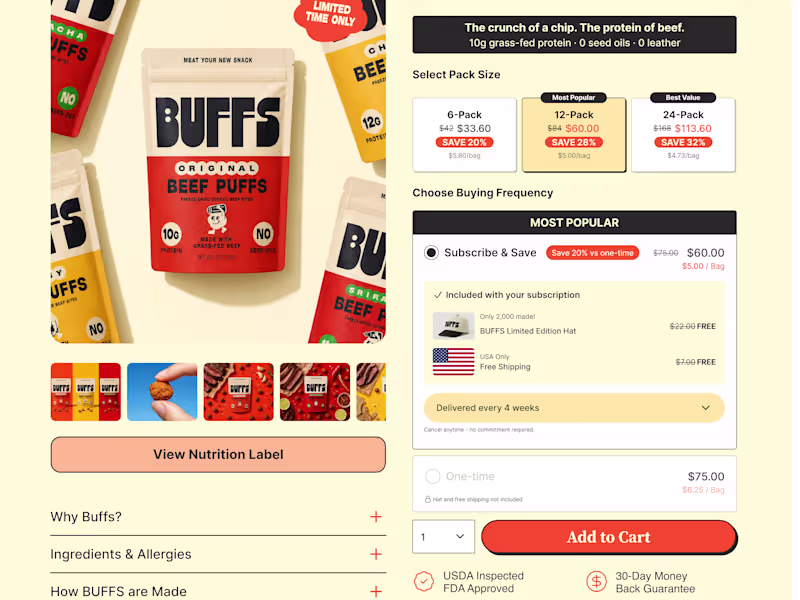 Cover image for High-Converting Shopify Product Section Built in Replo (http...