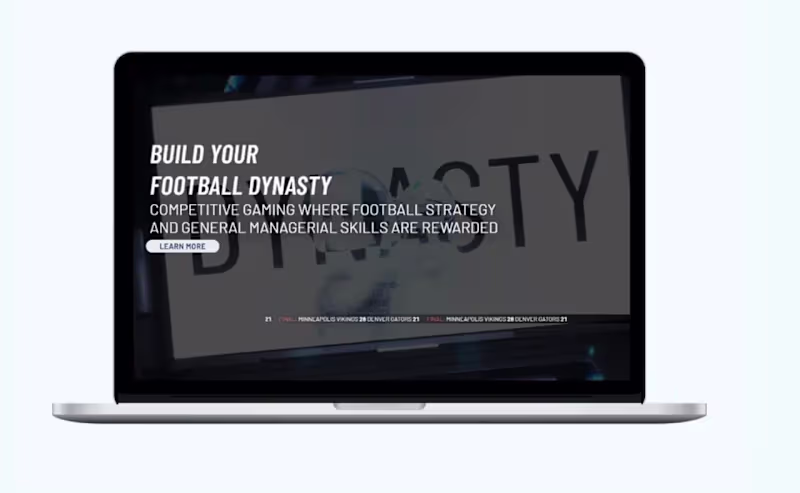 Cover image for GM DYNASTY Play-to-earn digital football management game