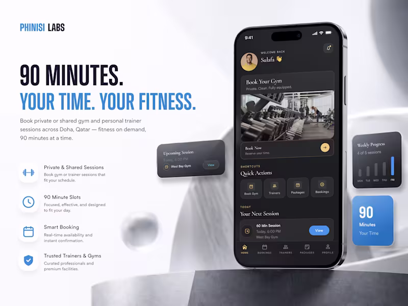 Cover image for Qatar Private GYM App