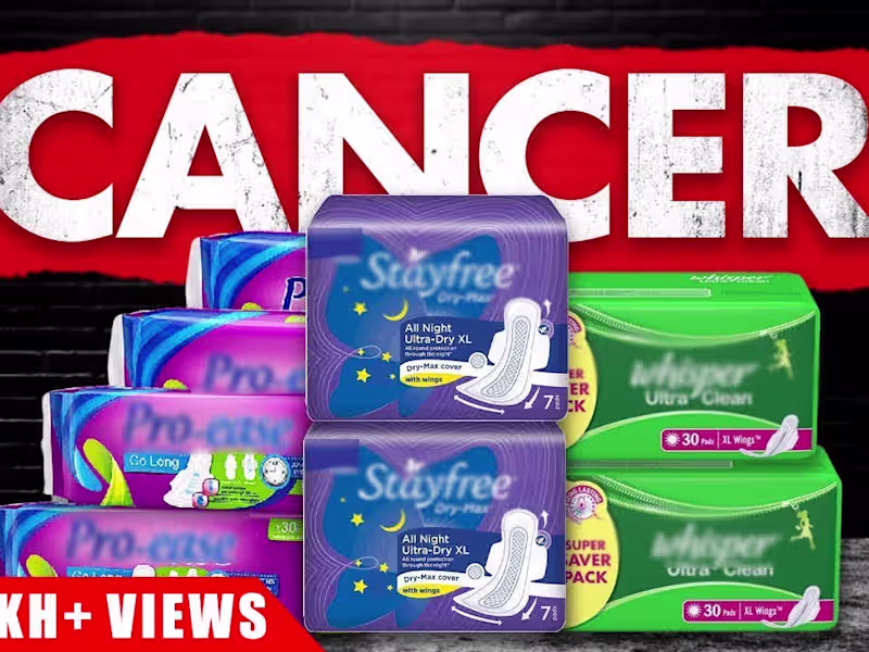 Cover image for Sanitary Pads : The Most DANGEROUS Female Hygiene Product? 