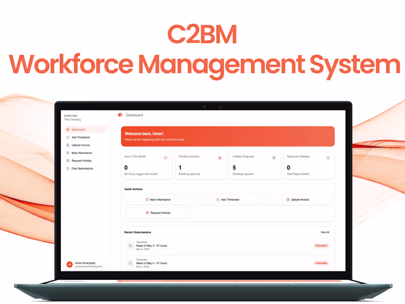 Cover image for C2BM Workforce Management System