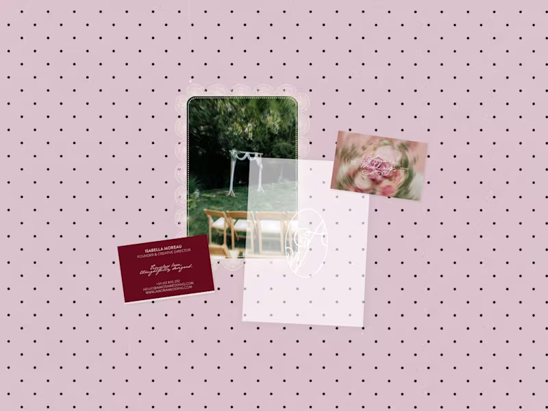 Cover image for Wedding Planner Brand Identity Design | Amora Weddings Branding