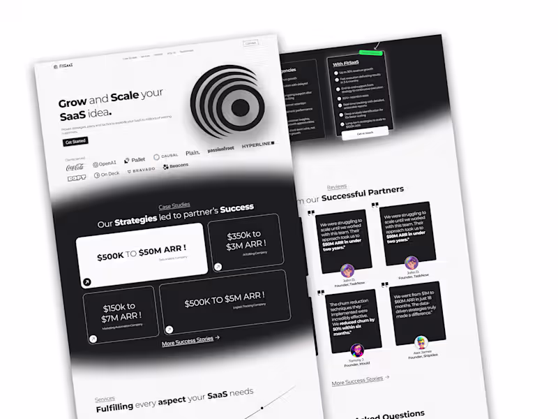 Cover image for Agency Landing Page