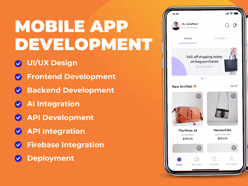 Cover image for Custom Mobile App Development