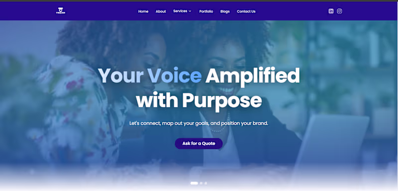 Cover image for Digital Marketing Website