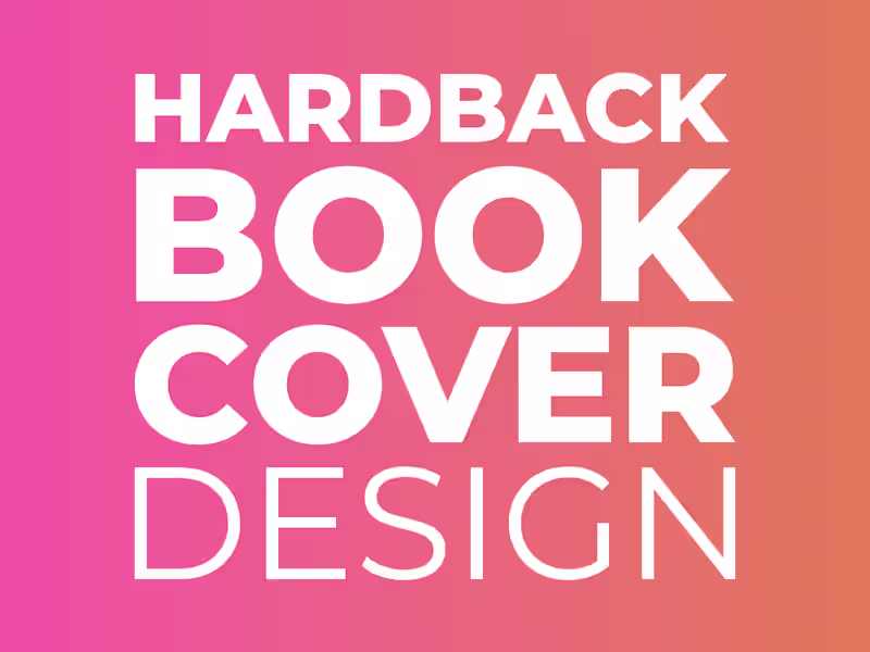 Cover image for High Quality Hardback Book Cover Design