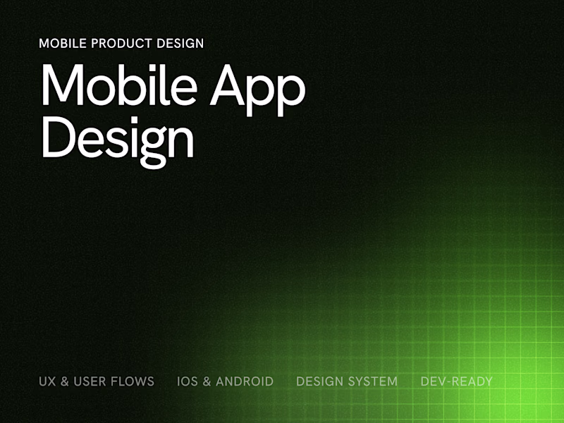 Cover image for Mobile App Design
