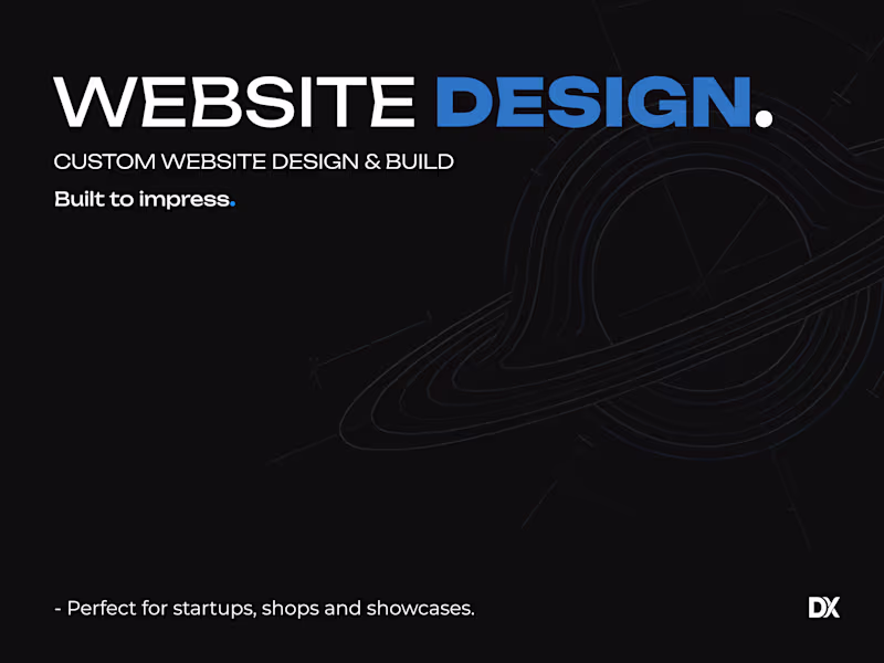 Cover image for Website Design