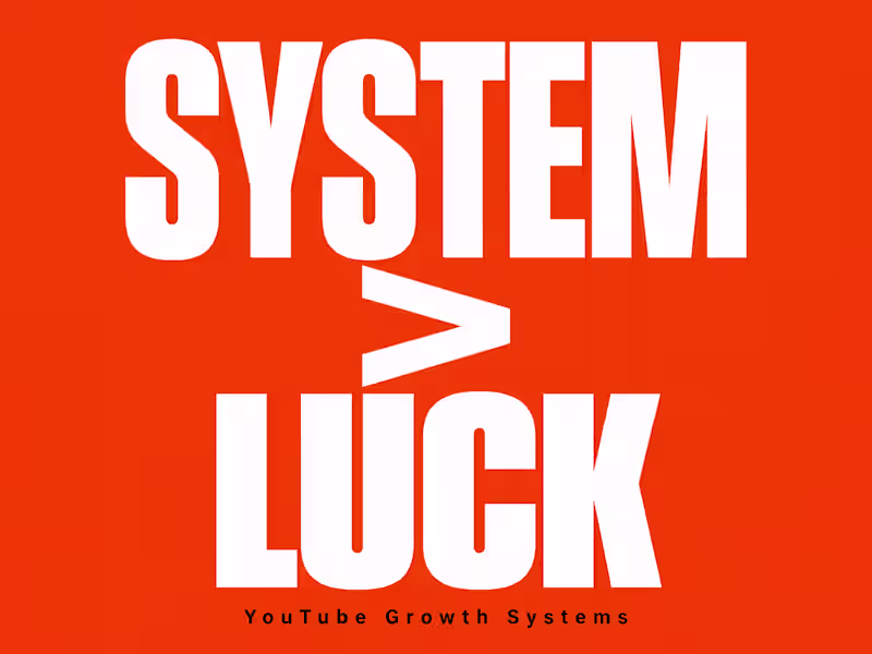 Cover image for YouTube Channel Strategy & Growth