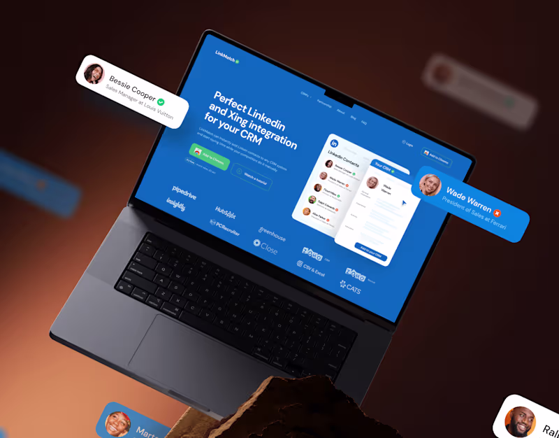 Cover image for LinkMatch - Product and Website Design