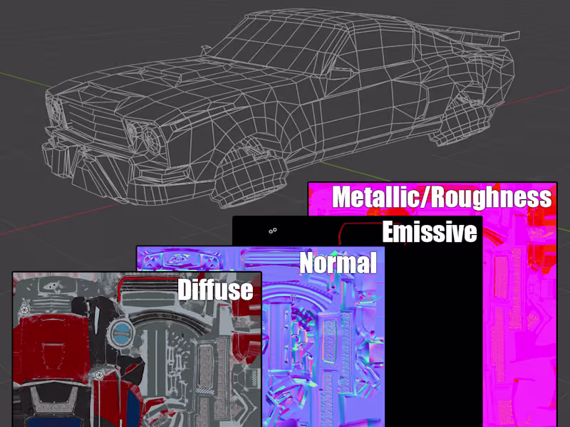 Cover image for Create Optimised 3D Characters and Prop assets for any platform