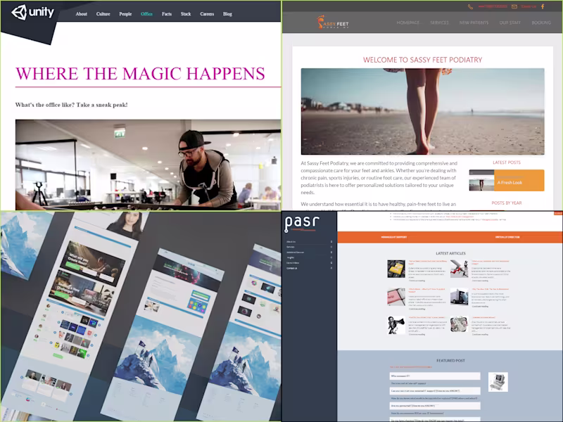 Cover image for Web Design & Build