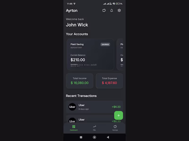 Cover image for Finance Mobile App