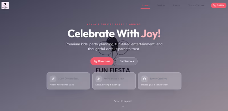 Cover image for A vibrant, mobile-first website for