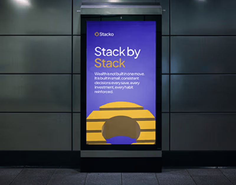 Cover image for Fintech Brand Identity, Stacko