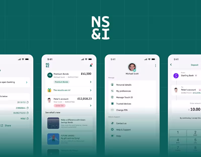 Cover image for NS&I - Banking App