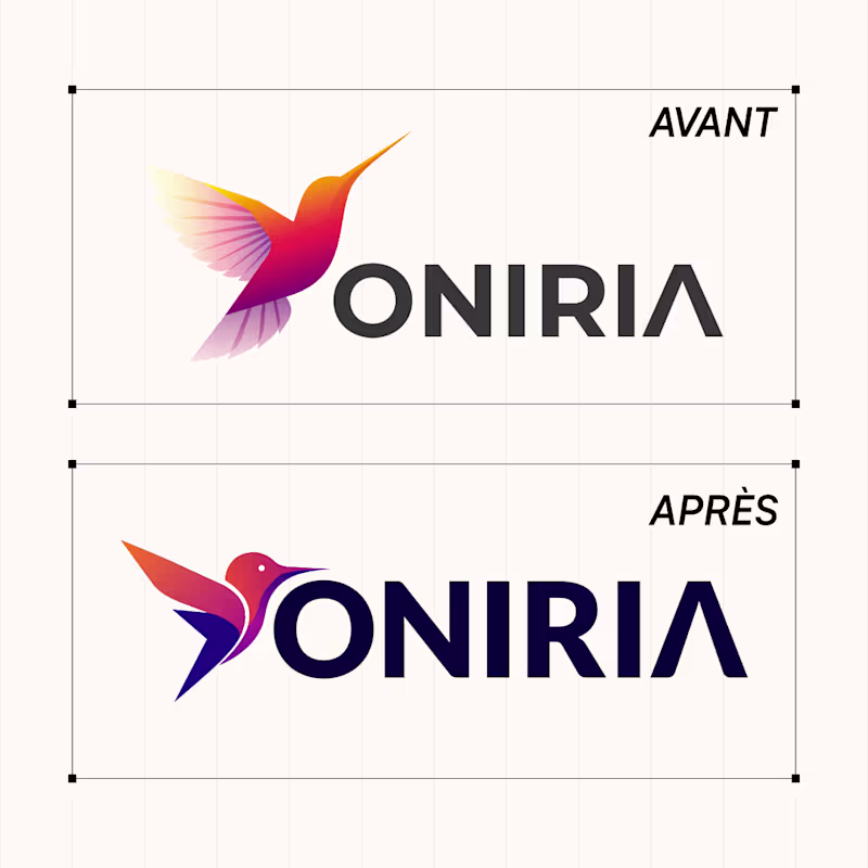 Cover image for Before. After. Same symbol, new energy. 🔥 For Oniria, we re...