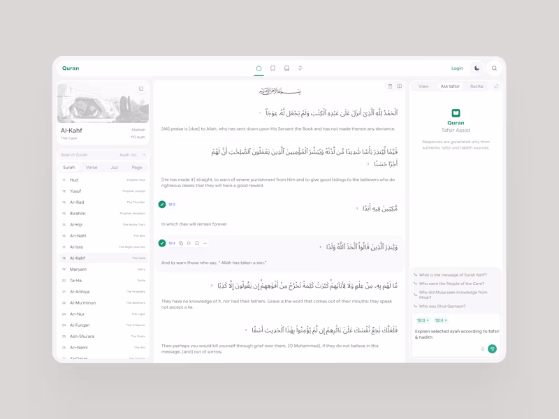 Cover image for Quran Mazid App UI Design
