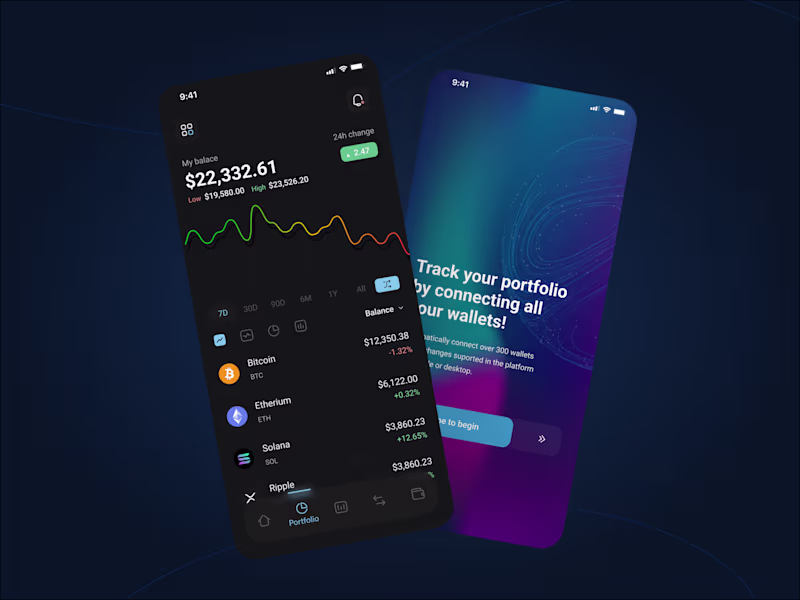 Cover image for Crypto Portfolio Tracker
