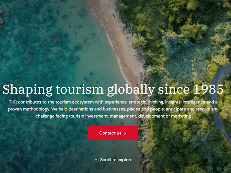 Cover image for THR - Strategic Tourism Advisors