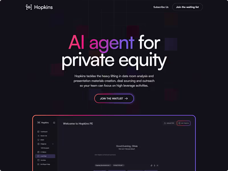 Cover image for Hopkins is an AI agent