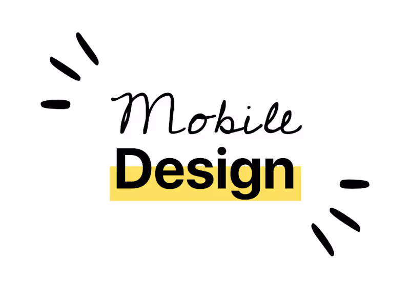 Cover image for Mobile App Design