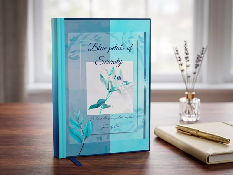 Cover image for Project Title: "Blue Petals of