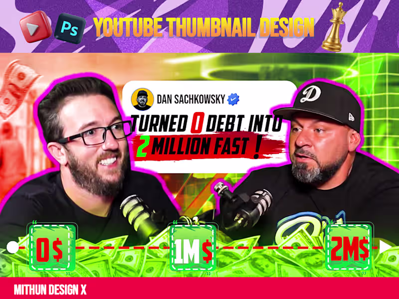 Cover image for YouTube Thumbnail Design