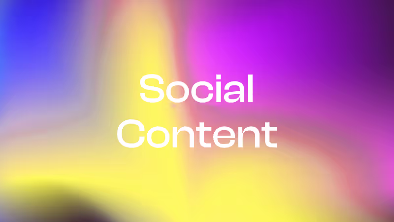 Cover image for Social Content – Ongoing