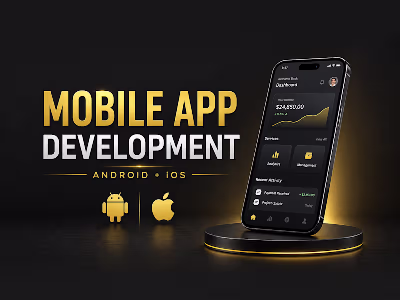 Cover image for Android & iOS Mobile App Development