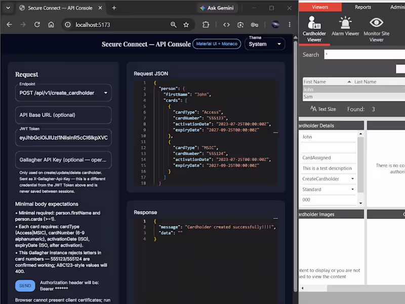 Cover image for Secure Connect API Development