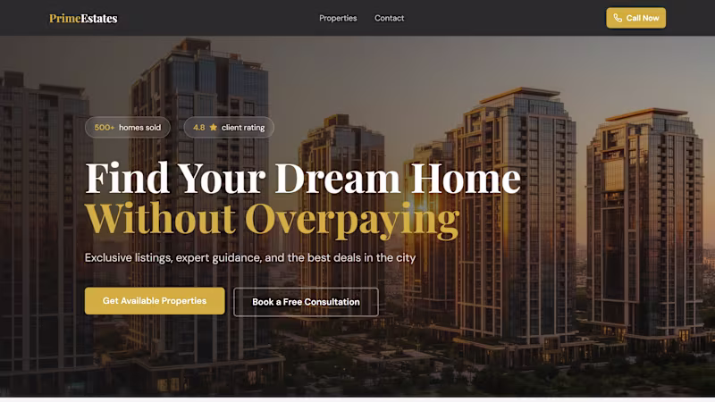 Cover image for Designed a high-converting landing page