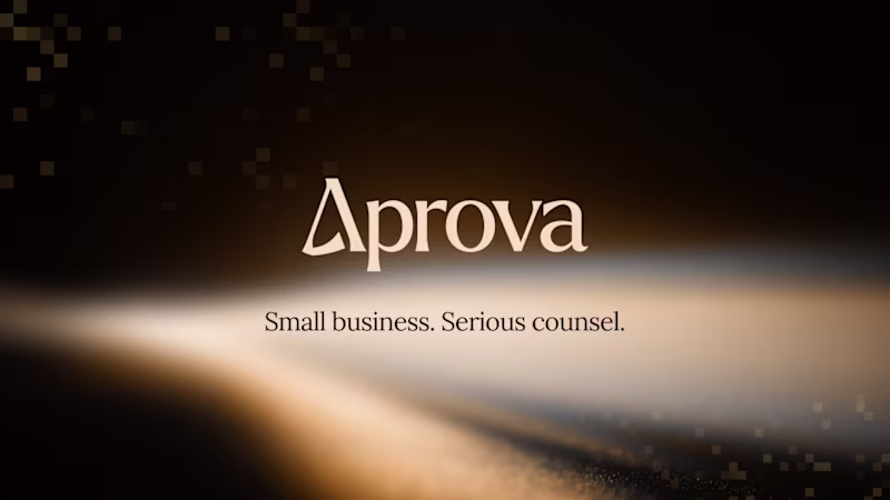 Cover image for Aprova AI Branding and Visual Identity