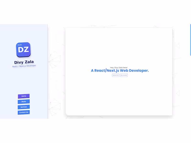 Cover image for A fast, responsive portfolio website
