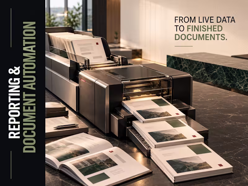 Cover image for Reporting & Document Automation