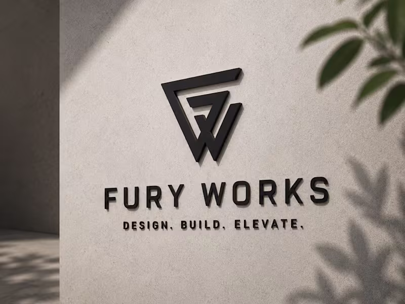 Cover image for Fury Works Brand Identity Design