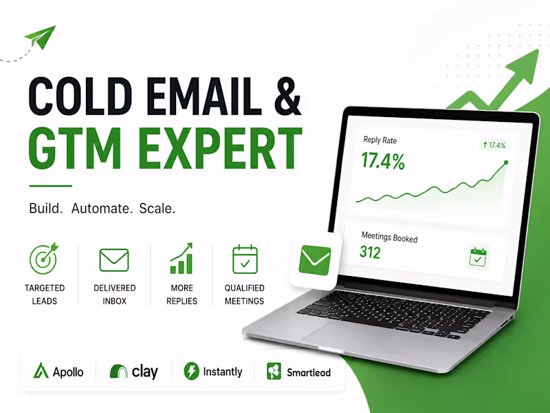 Cover image for Cold Email, Lead Generation & GTM Engineering