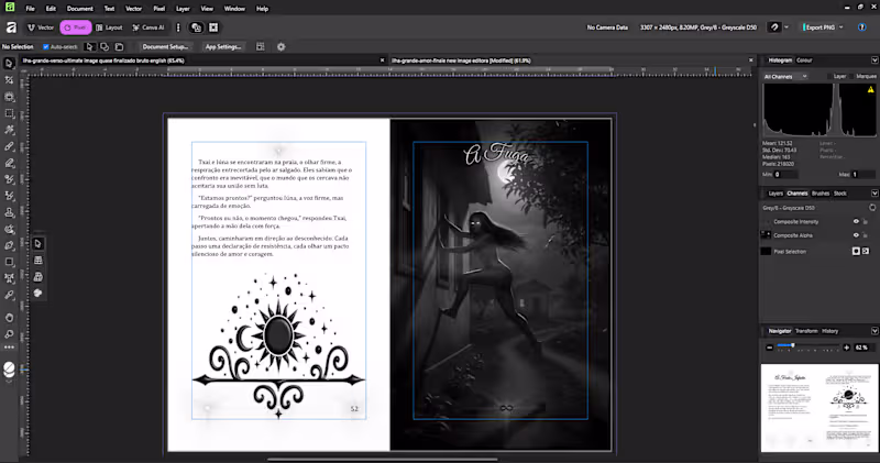 Cover image for Immersive Trilingual Layout & Musical QR Integration: SAGA 