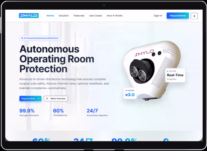 Cover image for SHYLD Website Design – Autonomous