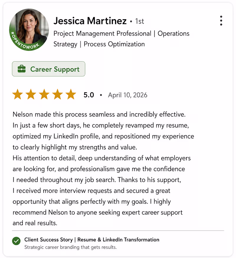 Cover image for Congratulations to Jessica Martinez on