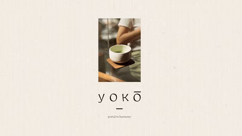 Cover image for Yokō matcha bar