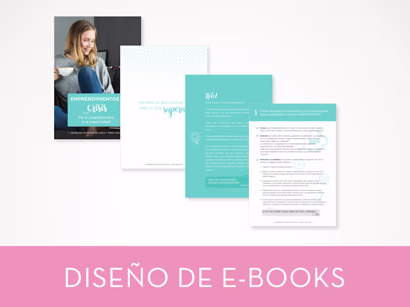 Cover image for Diseño de ebooks