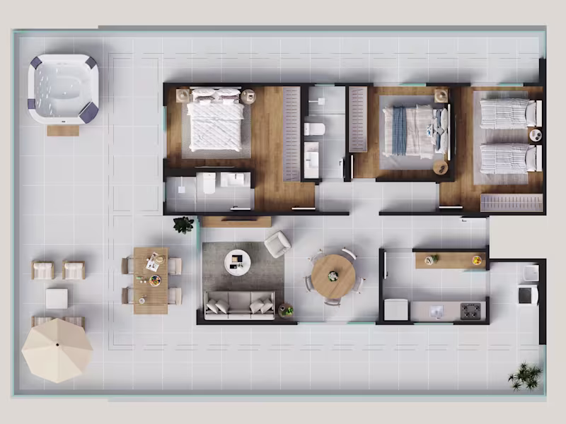 Cover image for High-quality 3D Floor Plan